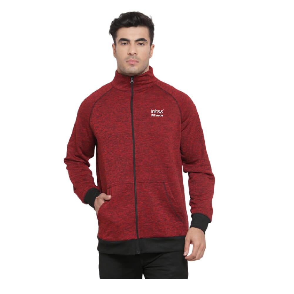 Scott Unisex Jacket Full Sleeve Marron Color (Finacle)